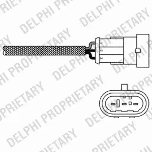 Датчик давления наддува во впускном коллекторе DELPHI ES10971-12B1