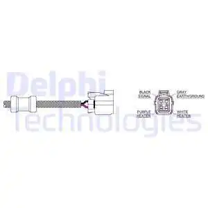 Датчик давления наддува во впускном коллекторе DELPHI ES20128-12B1