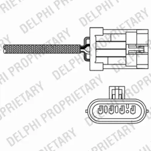 Датчик давления наддува во впускном коллекторе DELPHI ES20300-12B1