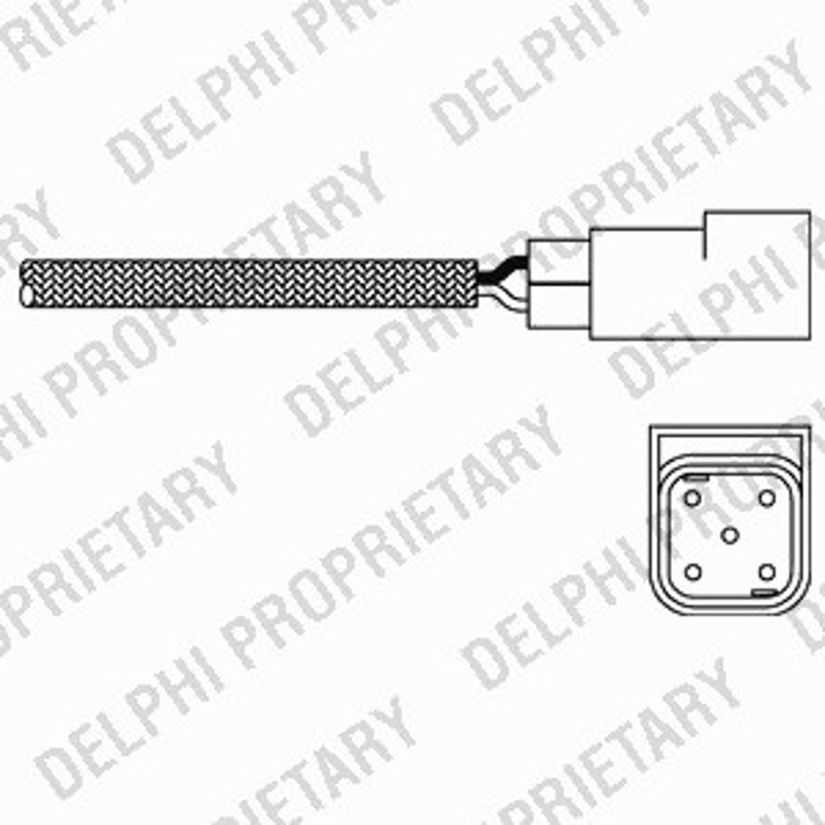 Лямбда-зонд DELPHI ES20301-12B1