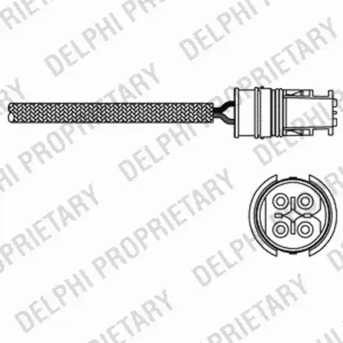 Датчик давления наддува во впускном коллекторе DELPHI ES20313-12B1