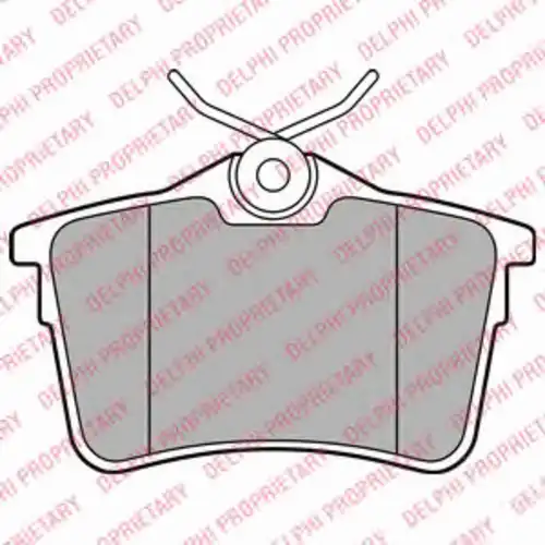 Тормозные колодки DELPHI LP2147