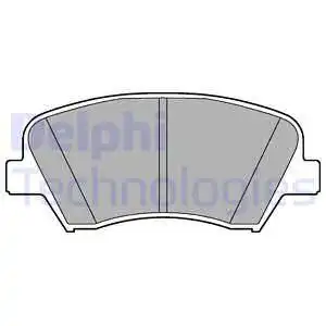 Тормозные колодки DELPHI LP2293