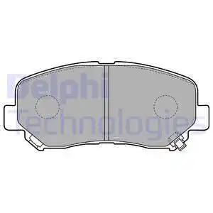 Тормозные колодки DELPHI LP2481