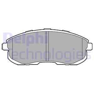 Тормозные колодки DELPHI LP3245