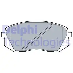 Тормозные колодки дисковые DELPHI LP3535