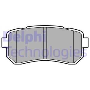 Тормозные колодки дисковые DELPHI LP3576