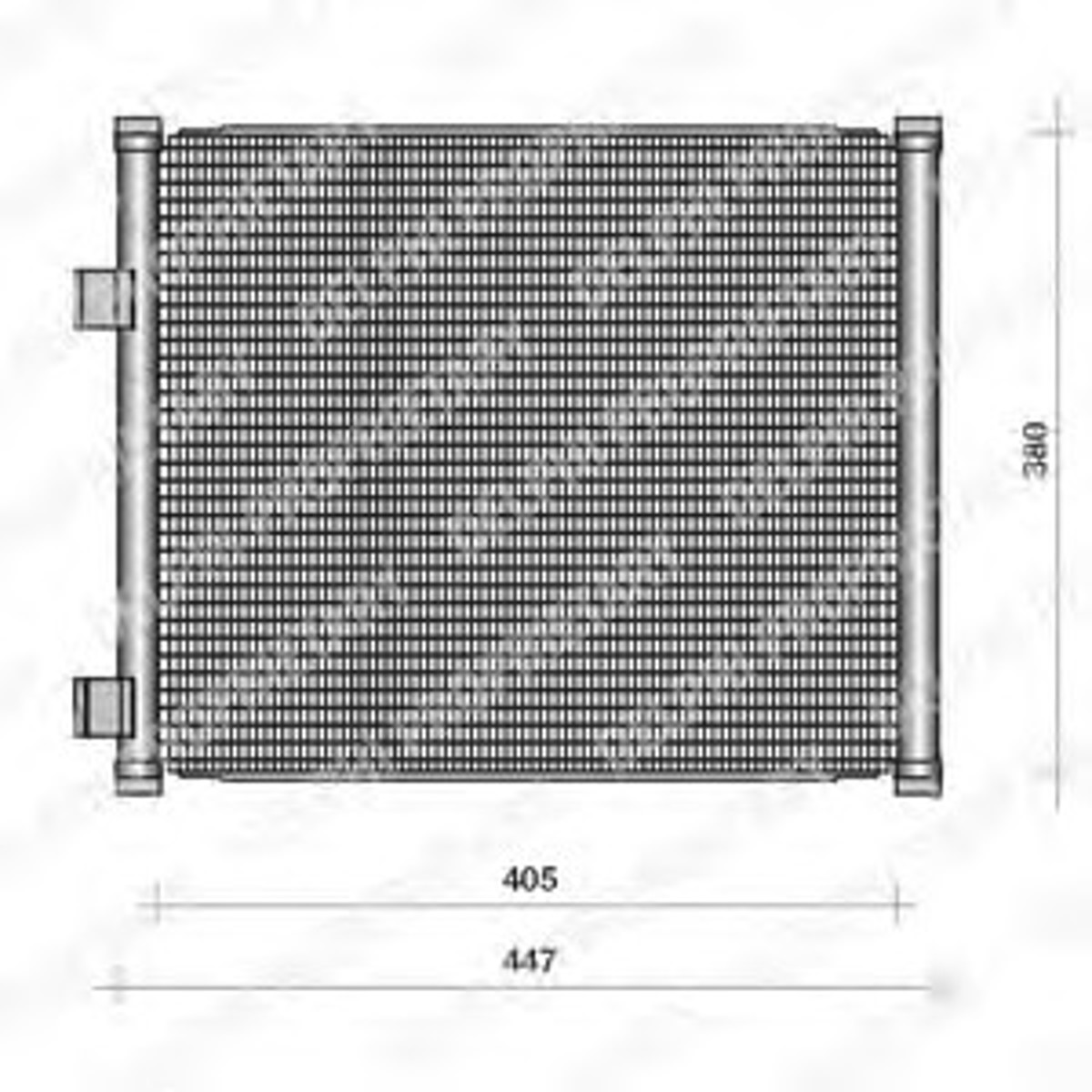 Конденсатор кондиционер DELPHI TSP0225111