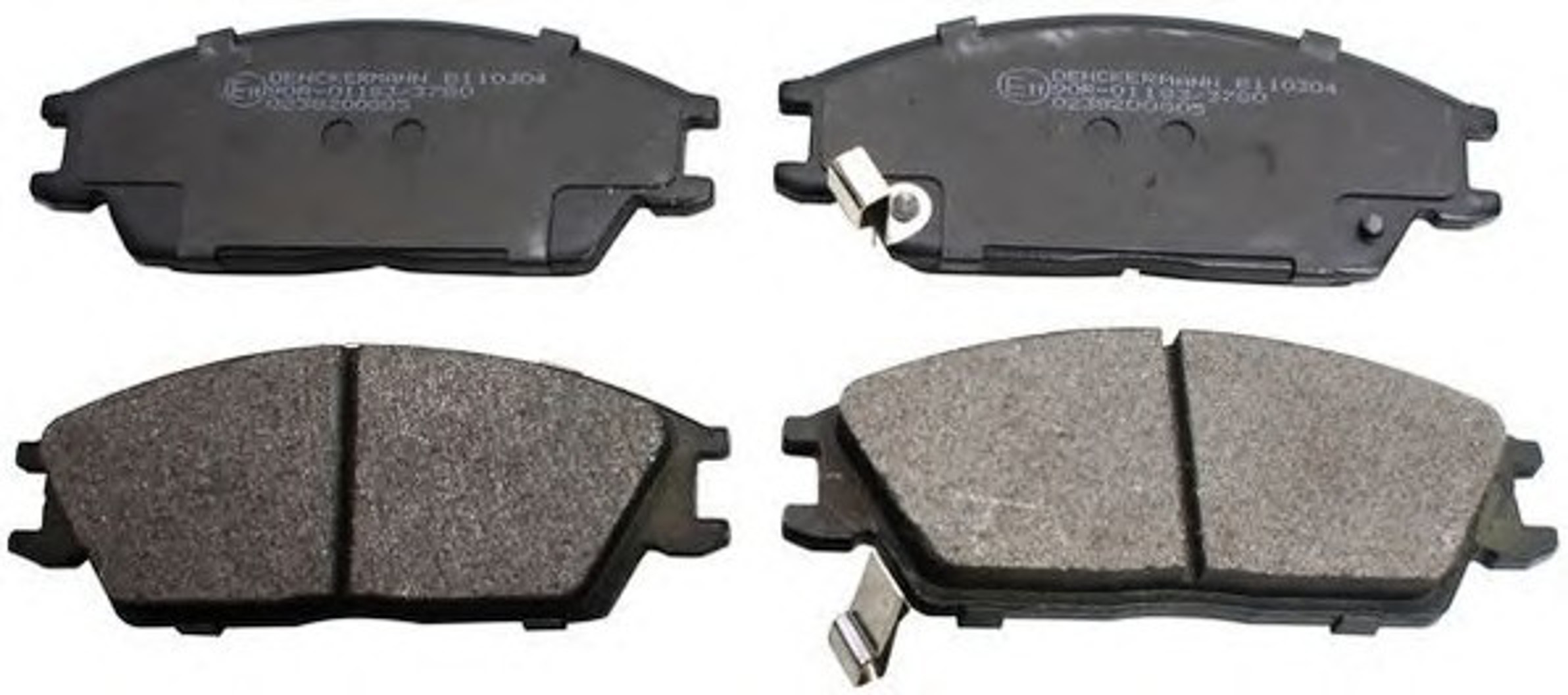 Колодки тормозные дисковые DENCKERMANN B110304
