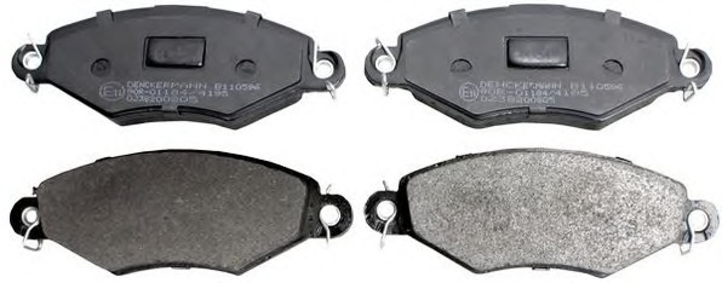 Колодки тормозные дисковые DENCKERMANN B110596