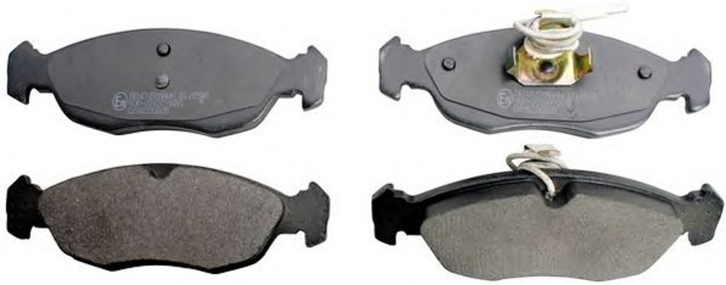 Колодки тормозные дисковые DENCKERMANN B110598