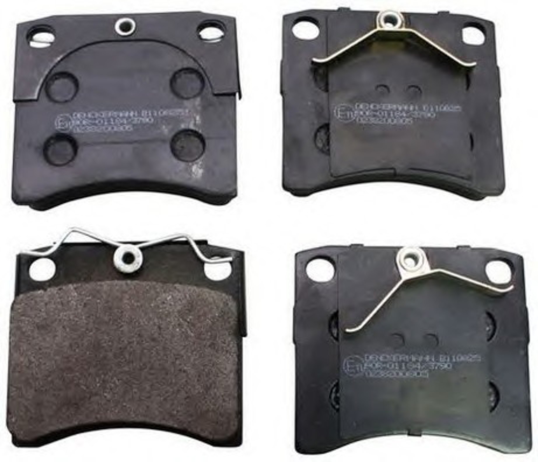 Колодки тормозные дисковые DENCKERMANN B110825