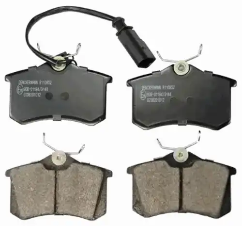 Тормозные колодки DENCKERMANN B110852