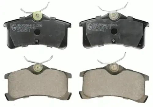 Тормозные колодки DENCKERMANN B110936