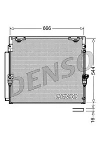 Конденсатор кондиционера DENSO DCN50036