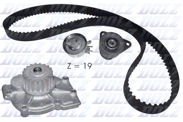 Комплект грм с водяным насосом DOLZ KD115