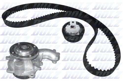 Комплект грм с водяным насосом DOLZ KD123