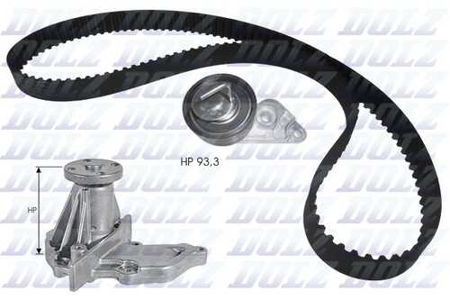 Комплект грм с водяным насосом DOLZ KD127