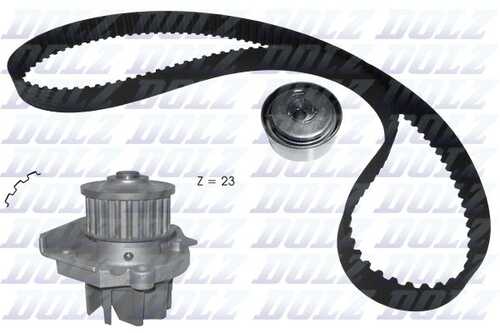 Комплект грм с водяным насосом DOLZ KD141
