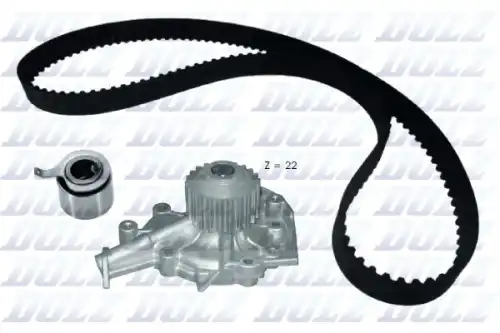 Комплект грм с водяным насосом d214 chevrolet spark 1.0 DOLZ KD187