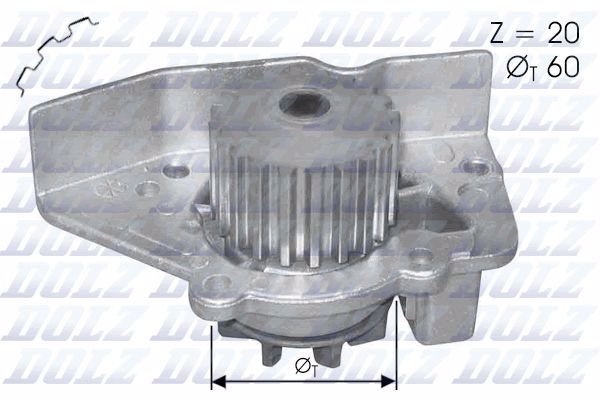 Насос водяной DOLZ N-406