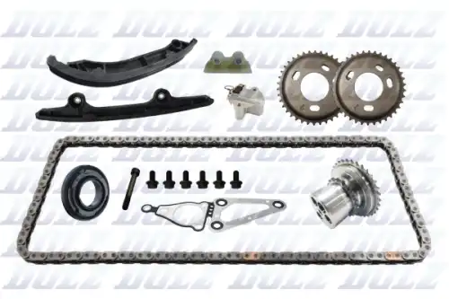 Комплект цепи грм ford transit / peugeot boxer / fiat ducato / citroen jumper 2.2 hdi DOLZ SKCF013