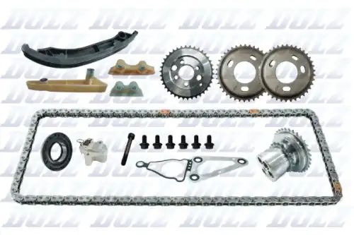 Комплект цепи грм ford ranger transit / land rover defender 2.2tdci DOLZ SKCF014