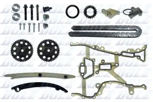 Комплект цепи грм opel astra g/h corsa b/c/d meriva a tigra 1.0/1.2 DOLZ SKCO003