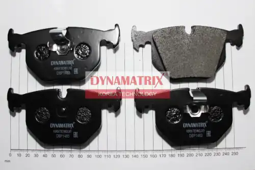 Комплект колодок для дисковых тормозов DYNAMATRIX-KOREA DBP1483