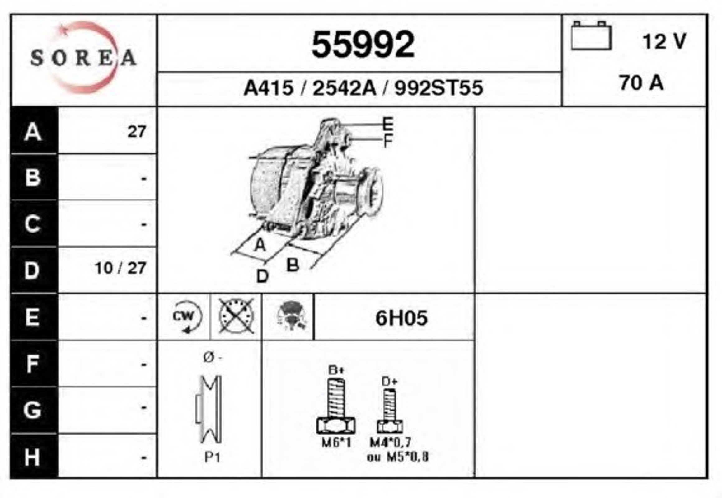 Генератор EAI 55992