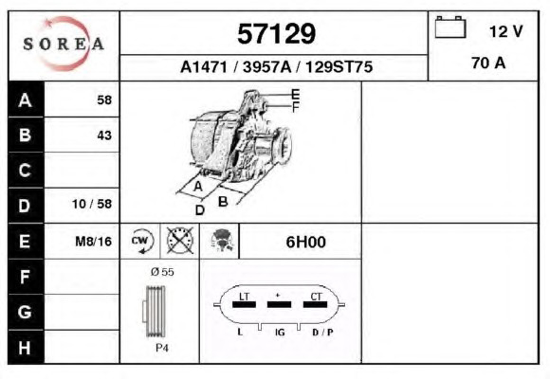 Генератор EAI 57129