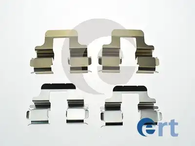 Комплект монтажный тормозных колодок задн ford galaxy mondeo s-max 07- volvo s60 v60 xc70 10- ERT 420301