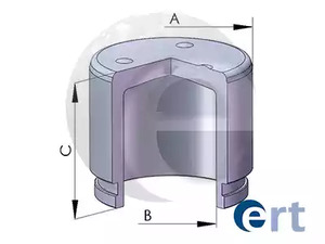 Поршень корпуса скобы тормоза ERT 150681-C