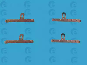 Комплект монтажный тормозных колодок ERT 420005