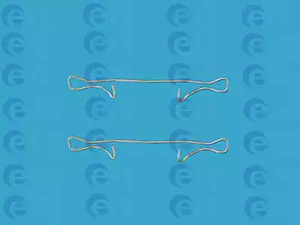 Комплектующие колодки дискового тормоза ERT 420006