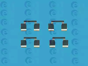Комплект монтажный тормозных колодок ERT 420048