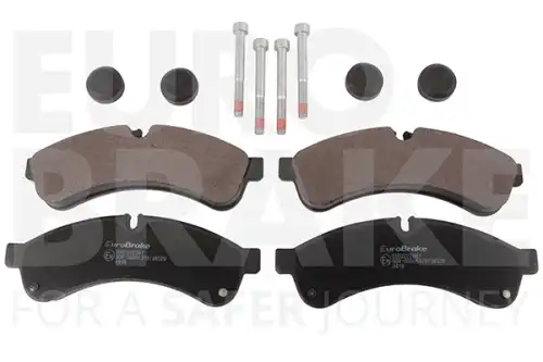 Тормозные колодки дисковые задние EUROBRAKE 5502222387
