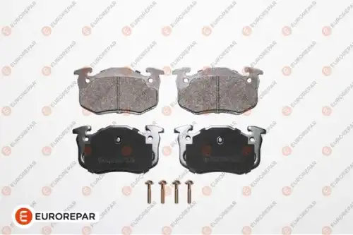 Колодки тормозные дисковые citroen saxo/xsara 97 peugeot 106 ii 96 206 00 306/309 i/ii 86 renault 19 clio i/ii 90 rear EUROREPAR 1617247880