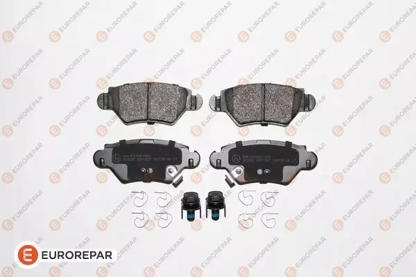 Комплект тормозных колодок дискового тормоза EUROREPAR 1617255080