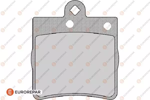 Колодки тормозные дисковые EUROREPAR 1617262980