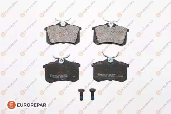 Комплект тормозных колодок дискового тормоза EUROREPAR 1619790680