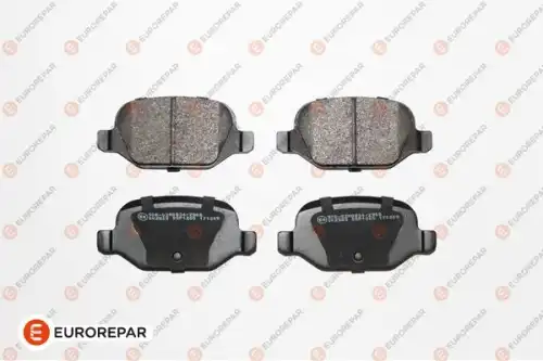 Колодки тормозные дисковые fiat 500 panda punto 99 EUROREPAR 1623062180