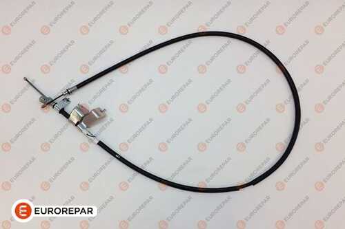 Трос стояночного тормоза nissan qashqai / qashqai +2 i (j10 nj10) 06 l1830mm rh rear EUROREPAR 1637150980