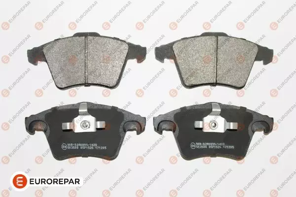 Колодки тормозные дисковые EUROREPAR 1639373880