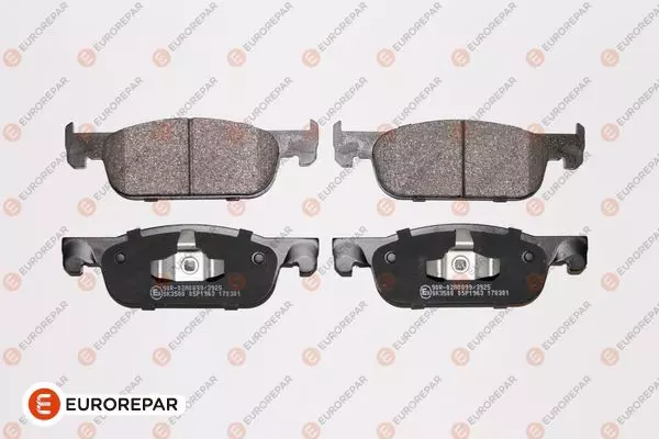 Колодки тормозные дисковые EUROREPAR 1639377680