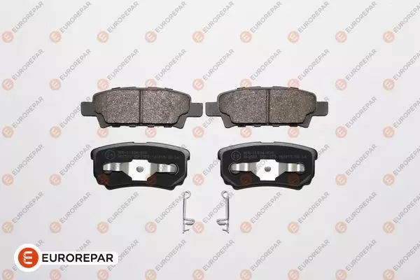 Комплект тормозных колодок дискового тормоза EUROREPAR 1639379680