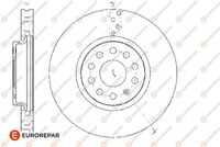 Диск тормозной EUROREPAR 1676011480