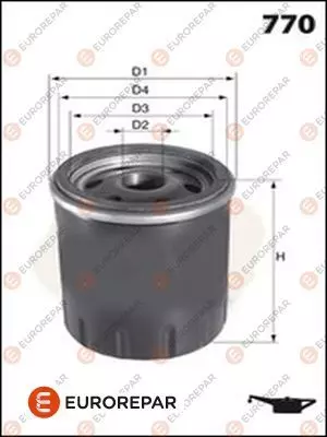 Масляный фильтр EUROREPAR E149122