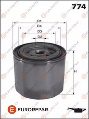 Масляный фильтр EUROREPAR E149158