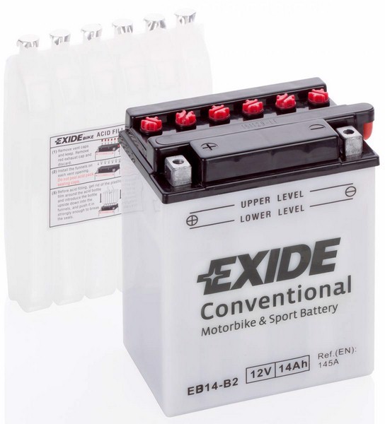 Аккумулятор для мототехники EXIDE EB14-B2